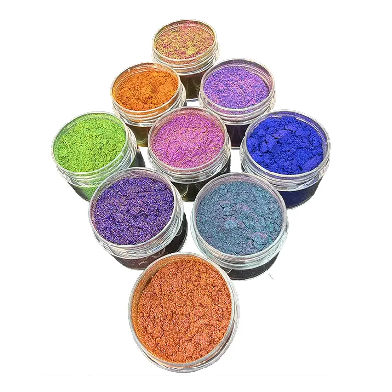 High-Chroma Opaque Chameleon Pigments intensiiviselle luomivärille